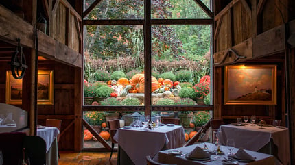 White Barn Inn dining