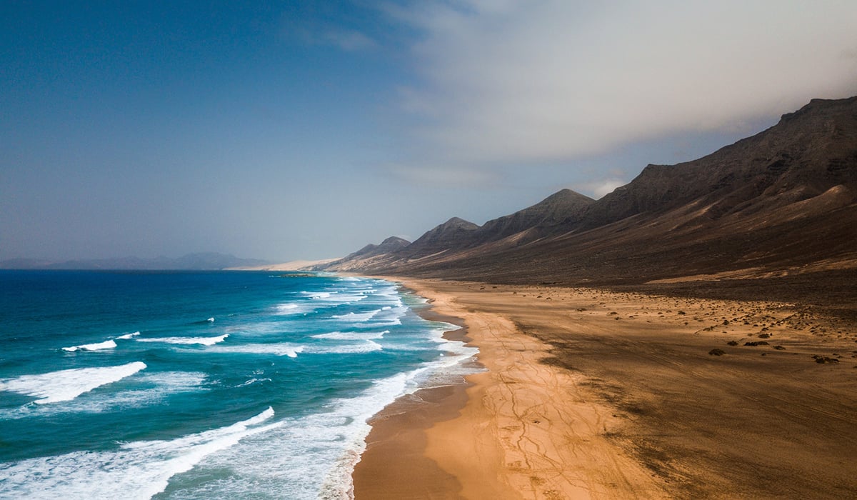 Cofete Beach, Fuerteventura, Spain