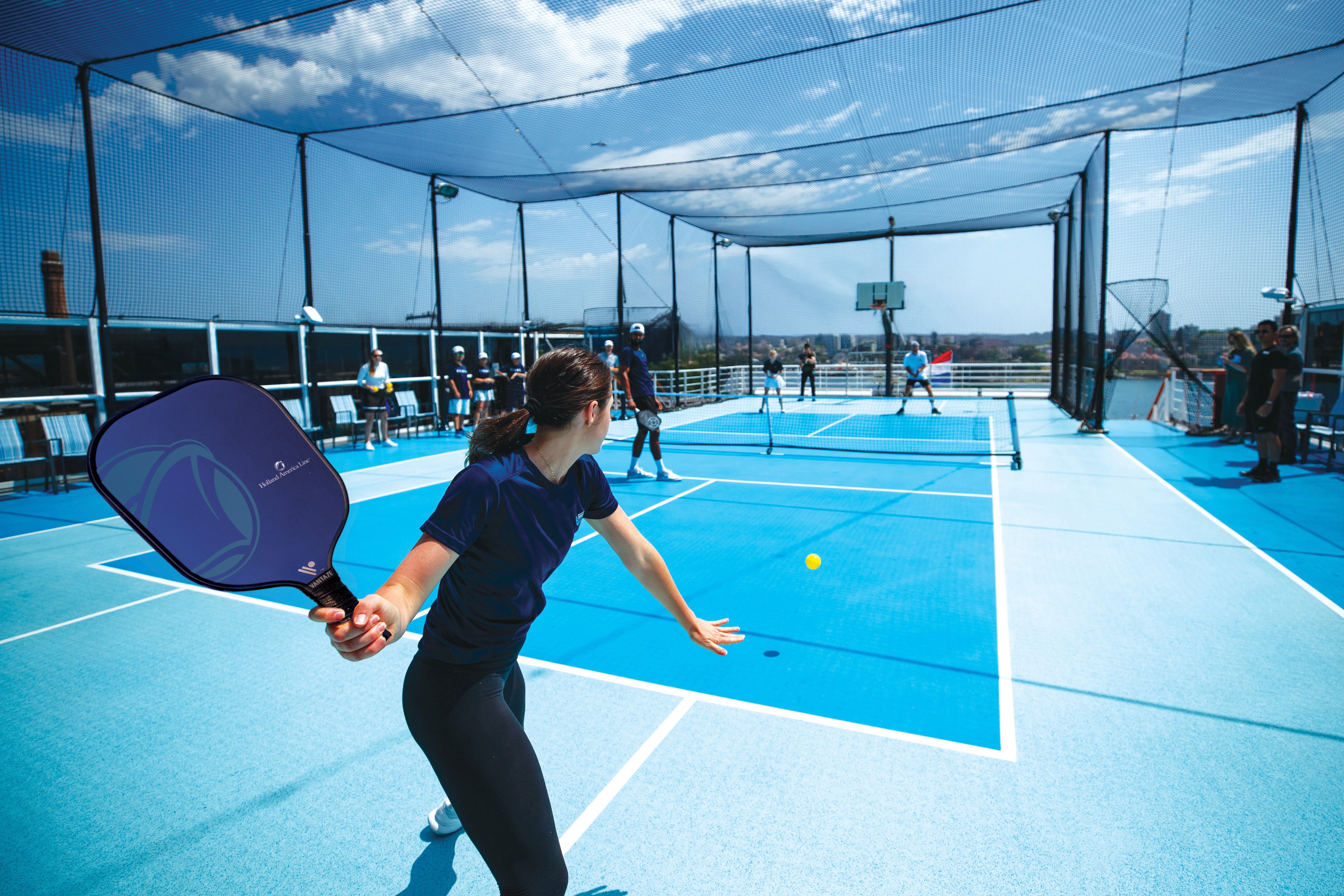 Holland America Line Pickleball © Salty Dingo 2023 AC-2023.1112.110300_cc