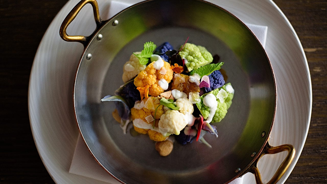 Baby Cauliflower Cast Restaurant at Viceroy Santa Monica