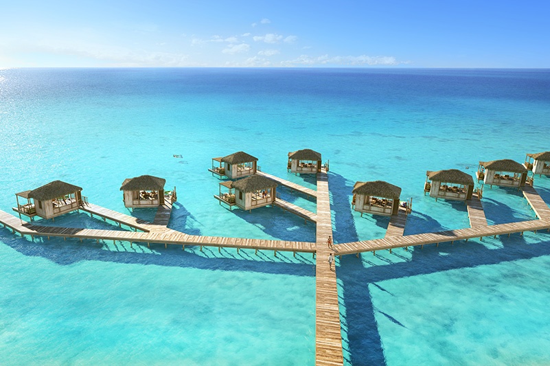 Overwater-Bungalows