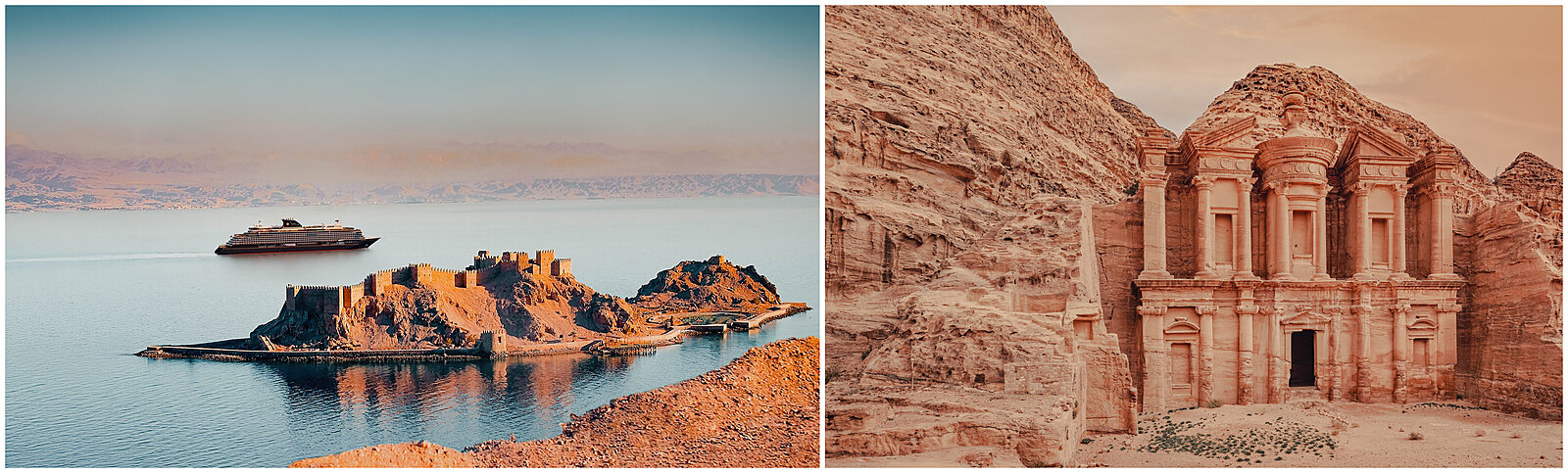 Explora in red sea collage