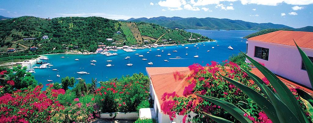 Coki Bay Beach In St Thomas Us Virgin Islands Carribean