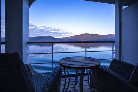 balcony views of Juneau