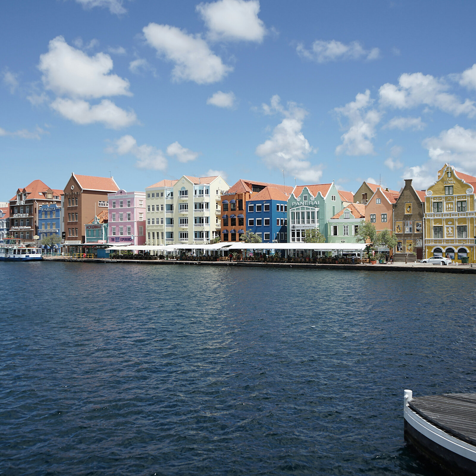 Waterfront of Willemstad, Curaçao