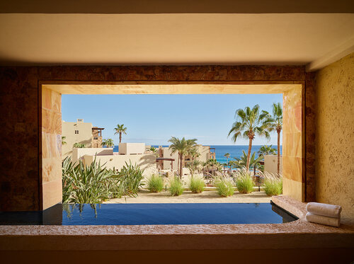 pedregal plunge pool view