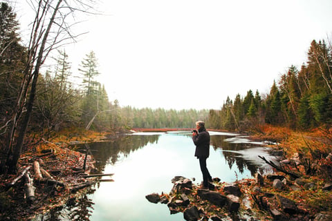 Saguenay pond