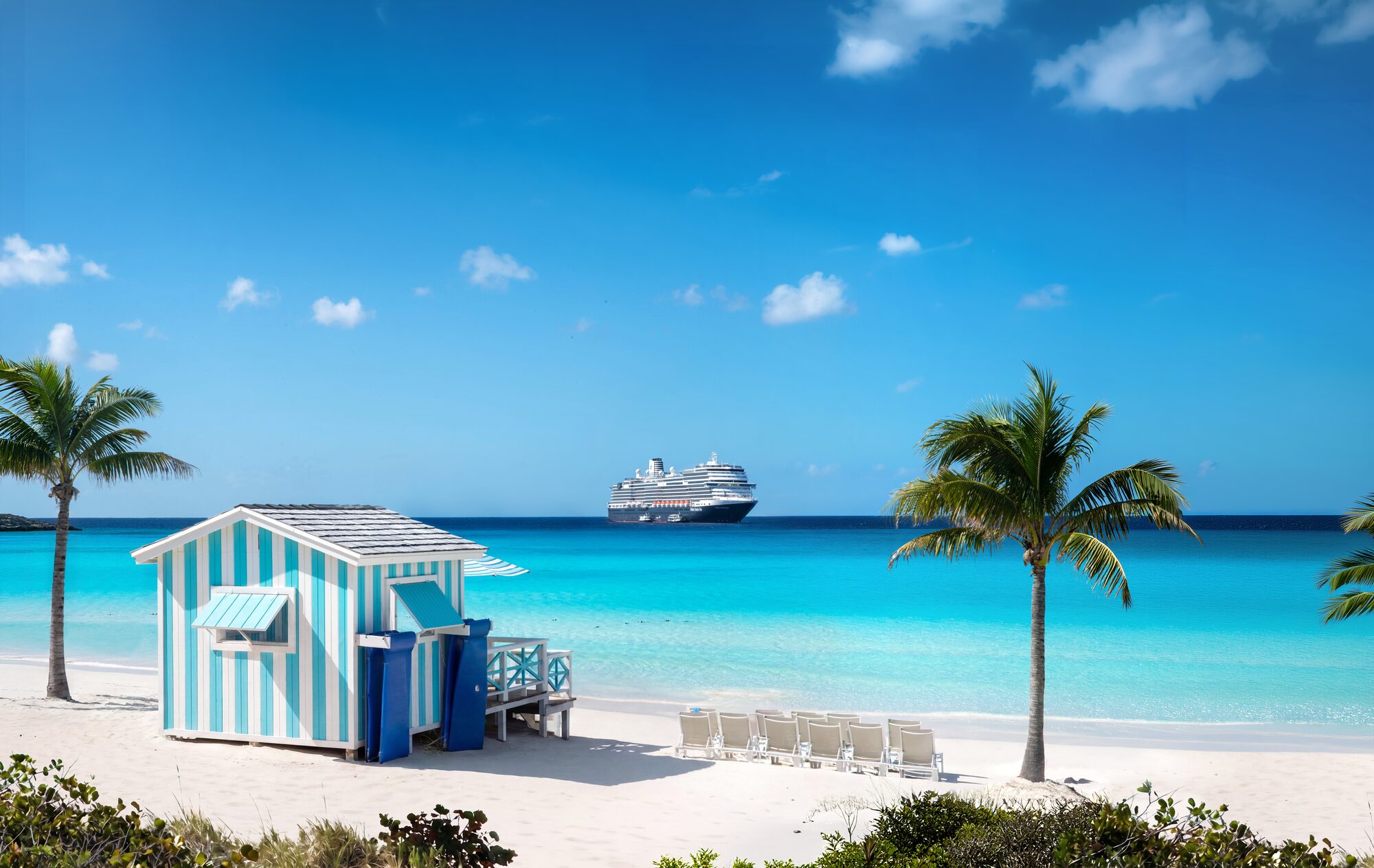Cabana in Half Moon Cay