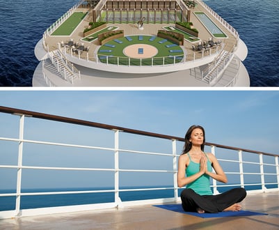 Sports deck and yoga