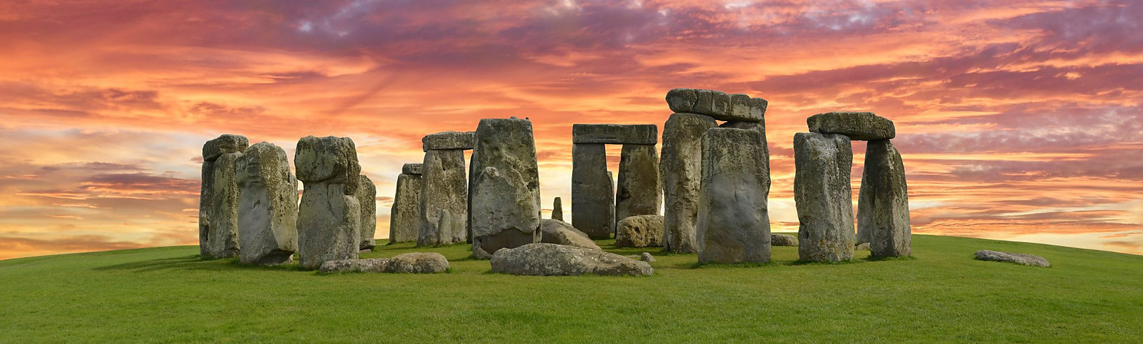 stonehenge sunset