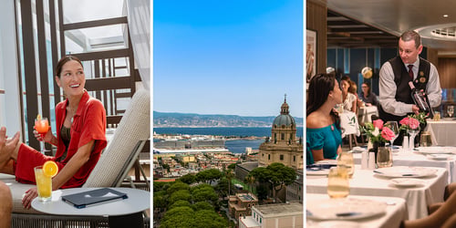 sun princess sicily collage