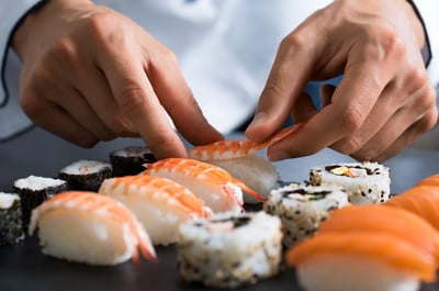 Azamara sushi chef