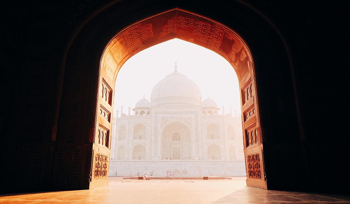 taj mahal agra india