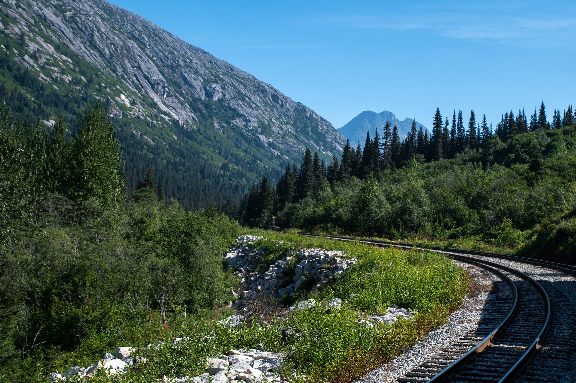 white pass rail
