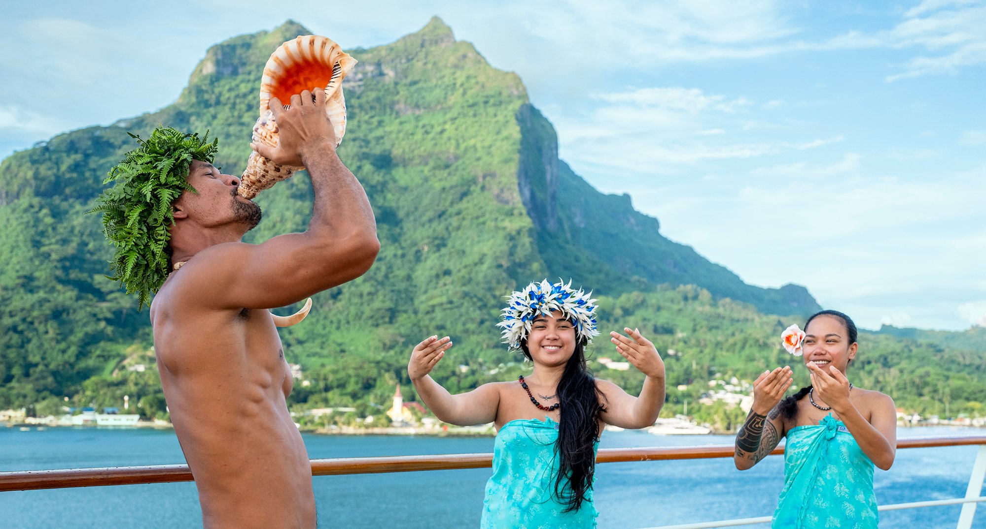 Answer the Call of the South Pacific on Paul Gauguin