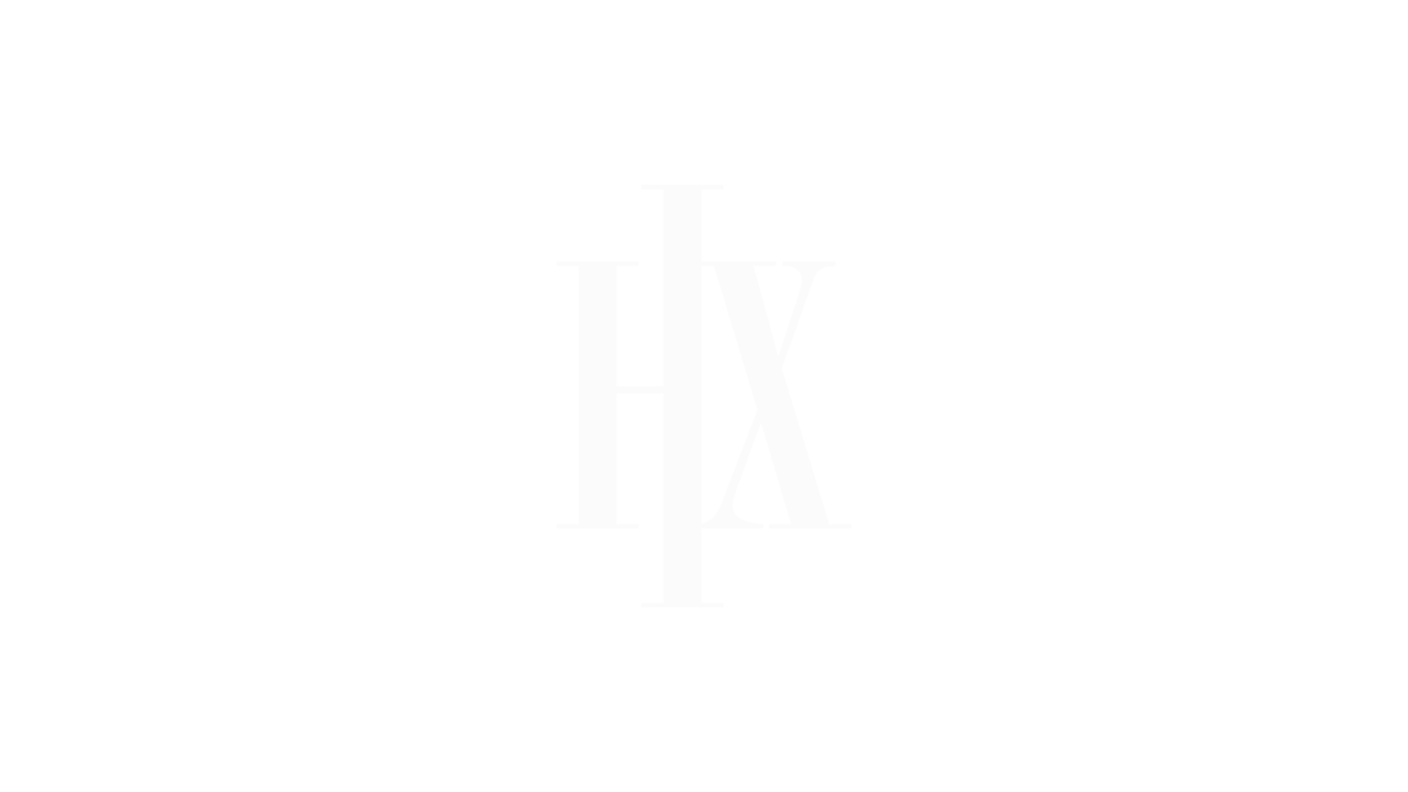 HX logo white