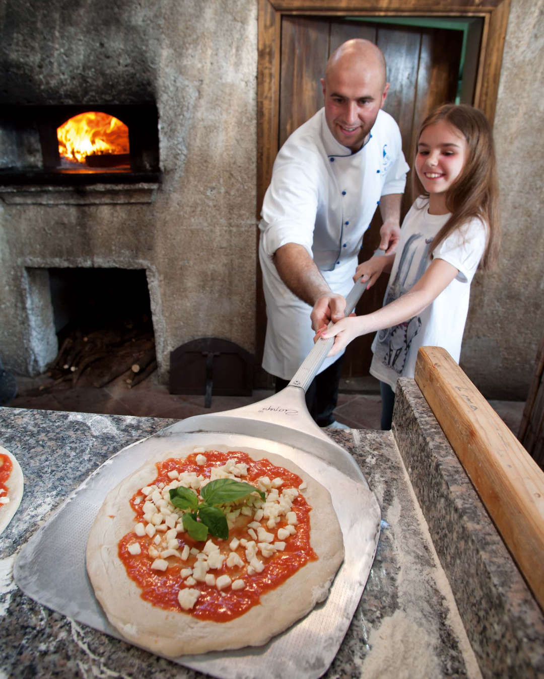 pizza making