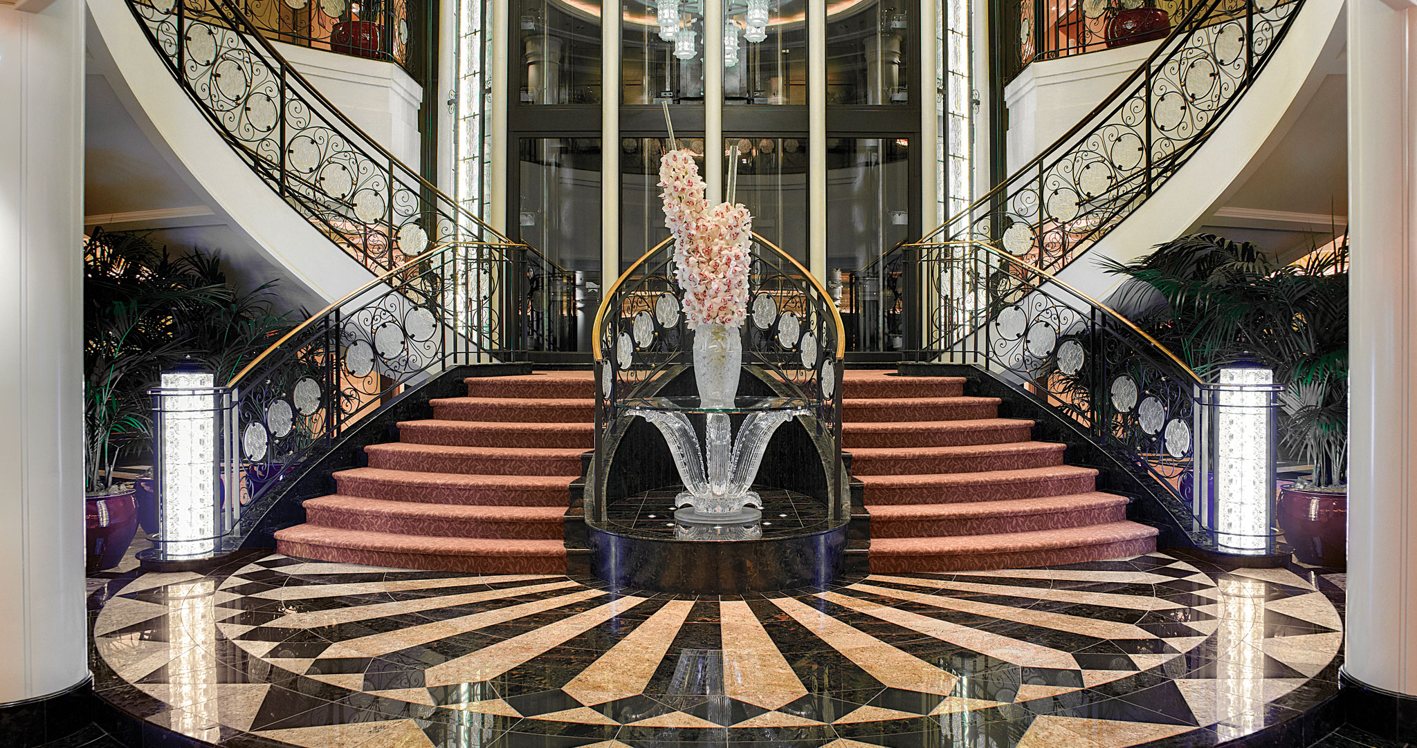 Oceania Cruises Grand Staircase