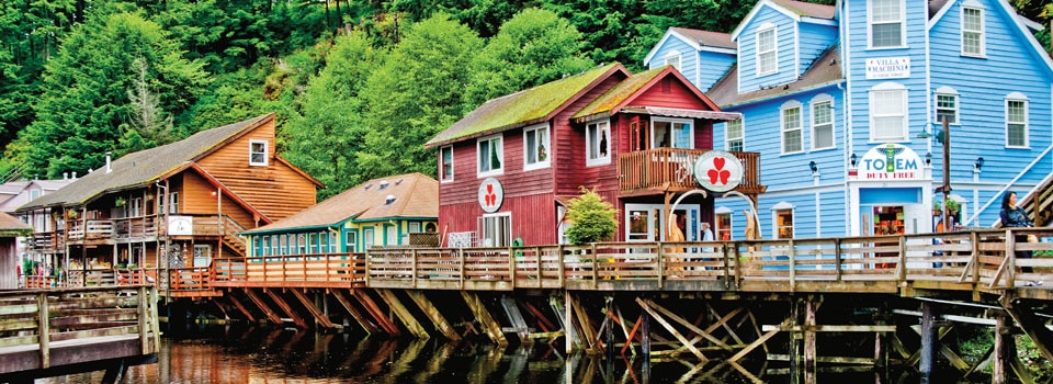 Creek Street Ketchikan Alaska 