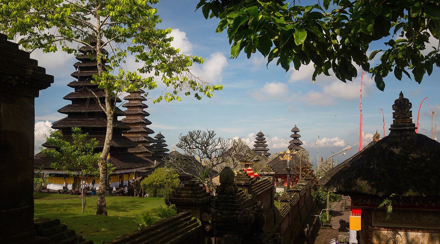 Temple in Benoa Bali Indonesia